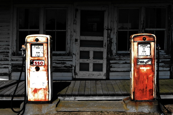 Gas Pumps at the General Store : Rustic : The Shenandoah Gallery | Kevin Byrne