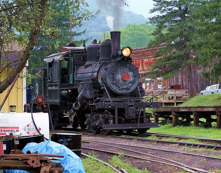 2-truck Climax Locomotive, Durbin, WV : The Railroad : The Shenandoah Gallery | Kevin Byrne