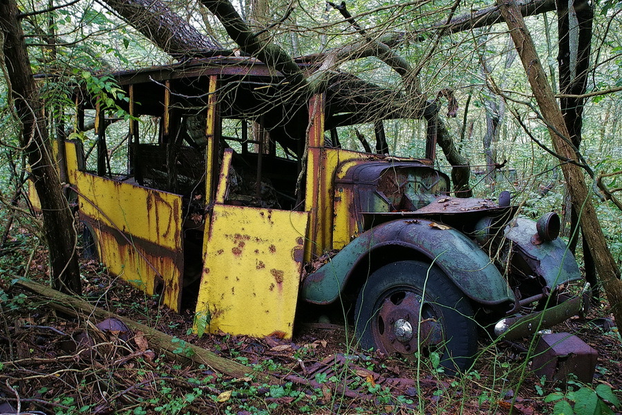 Woody School Bus : Rustic : The Shenandoah Gallery | Kevin Byrne